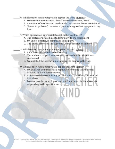 The Jilting of Granny Weatherall by Katherine Anne Porter Vocabulary ...