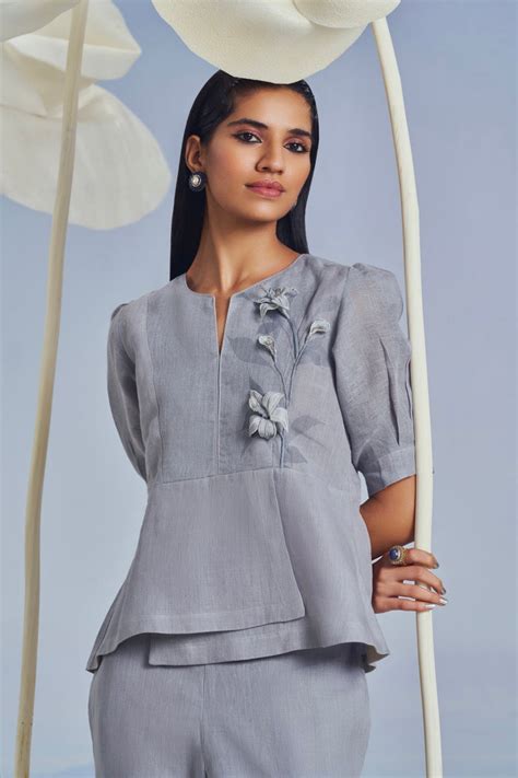 Lilly Burst Peplum Co-ord – KAVERi