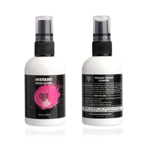 PAC Instant Brush Cleaner 2 Minute Cleaner 120 ml – PRETTYCOSMO & BEAUTY