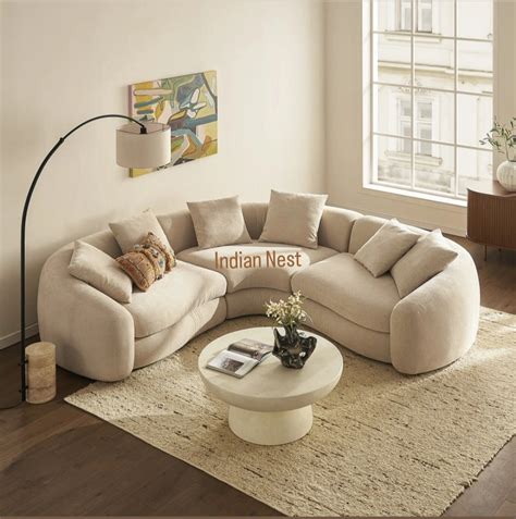 Curved Shape Sofas – Indian Nest