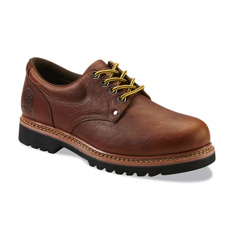 Elk Woods Men's Brown Oxford Work Shoe - Shoes - Men's Shoes - Men's ...