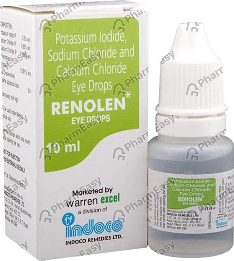 Buy Renolen Eye Drops 10ml Online at Flat 15% OFF | PharmEasy