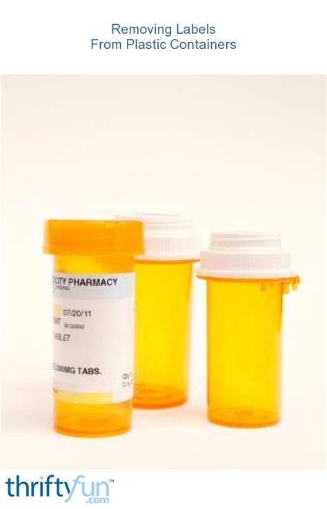 Image result for How to Get Labels Off Plastic Containers