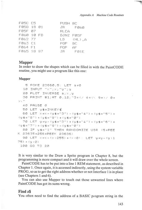 Image result for ZX Spectrum Machine Code