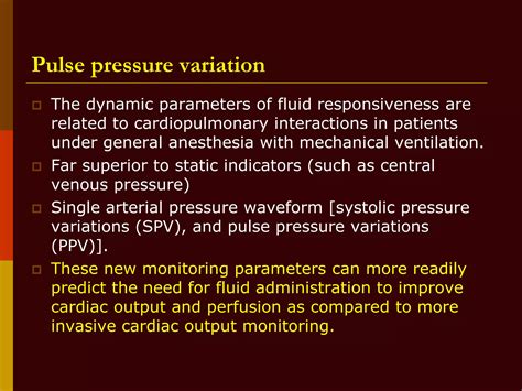 Fluid responsiveness in Paediatrics | PPT