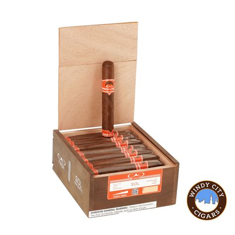 CAO Fasa Sol Gigante Cigarros (6 X 60) - Caja de 24 |Windy City Cigars
