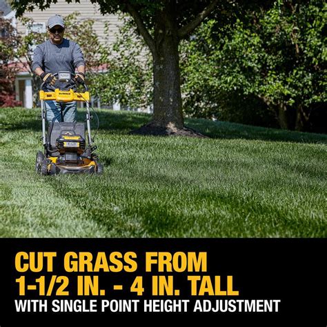 Buy 20V MAX 21 in. Battery Powered Self Propelled Lawn Mower with (2 ...