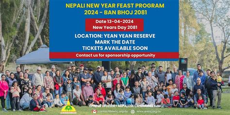 Nepali New Year Feast Program 2024 - Ban Bhoj 2081, Yan Yean Reservoir ...