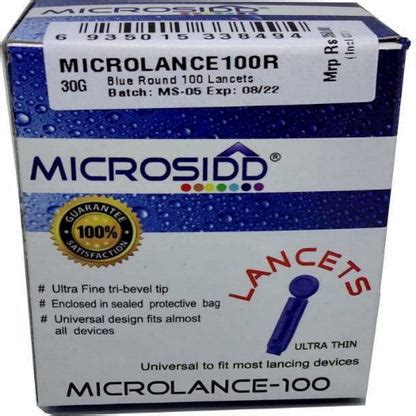 microlance glucometer lancets – Microsidd India