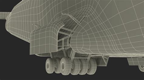 3D Giant Cargo Plane Rigged for Maya model | 3D Molier International