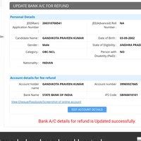 Central Seat Allocation Board [CSAB] — I updated my account details for ...