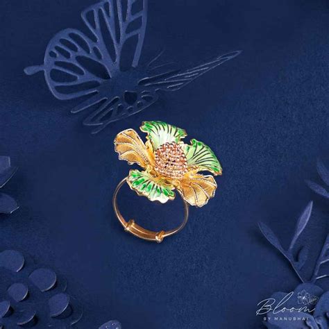 Buy Gold Ring Online | Gold Ring by Manubhai.