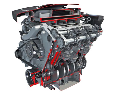 Image result for V6 Engine Animation