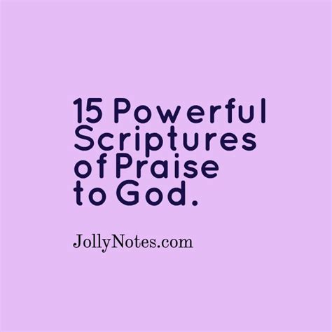 Image result for Praise Scriptures
