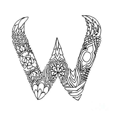 How to Draw W in JavaScript 的图像结果