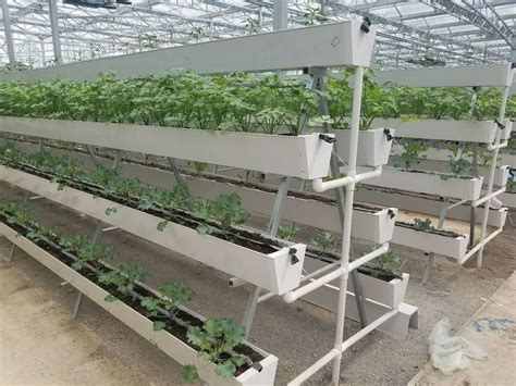 厂家直销PVC无土栽培种植槽 立体草莓种植槽温室用基质培设备-阿里巴巴