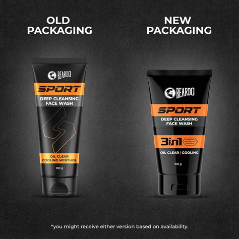 Sport Deep Cleansing Facewash 100g | Post-Workout Face Wash – Beardo India