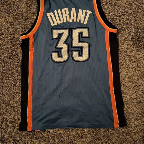 Kevin Durant Oklahoma jersey!! Medium/ lightly used... - Depop