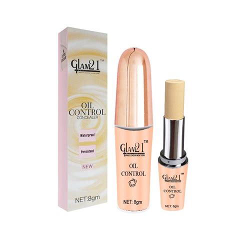 Buy Glam 21 Oil Control Concealer CL1014-03 with LaPerla Kajal, Beige ...