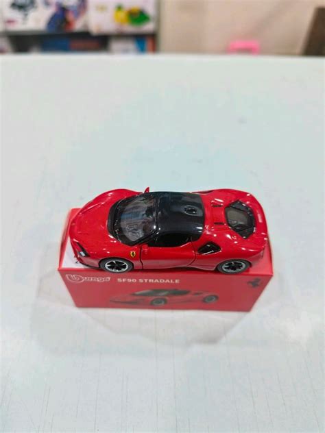 Burago | Ferrari SF90 Stradale | Red | Scale 1:64