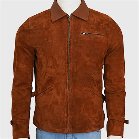 Joshua Men’s Brown Suede Jacket | Trendy Leather Jackets