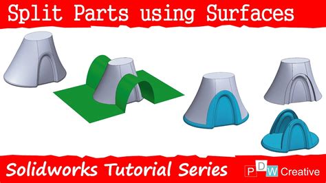 Advanced Splitting in SolidWorks 的图像结果