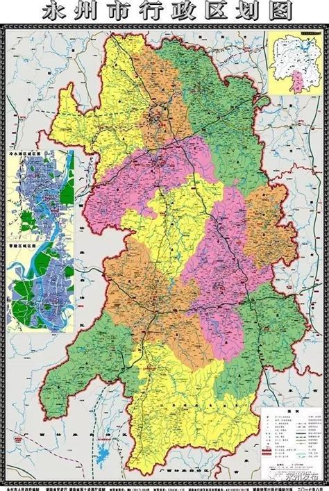 资讯 | 乡镇区划调整后 新版《永州市行政区划图》正式出版