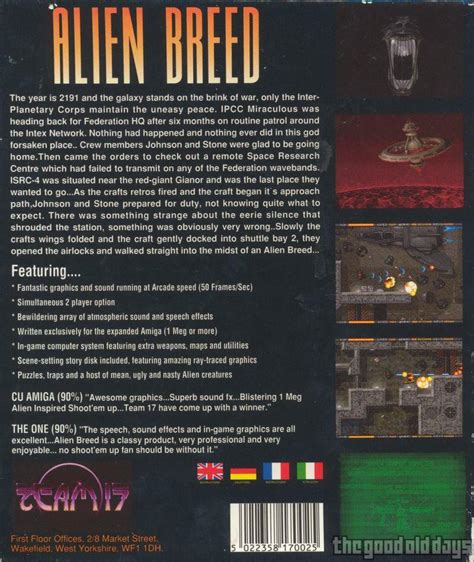 Image result for Alien Breed Amiga Console