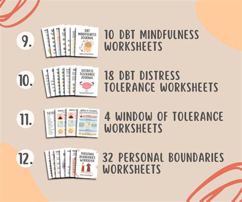DBT Coping Mega Bundle (650+ Items) – MindSpacePrintables