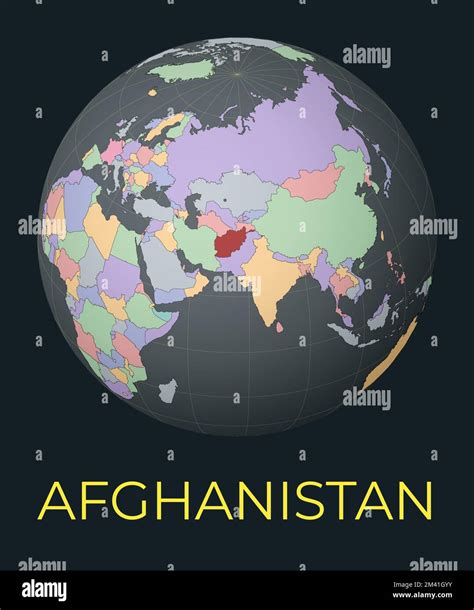 afghan world map