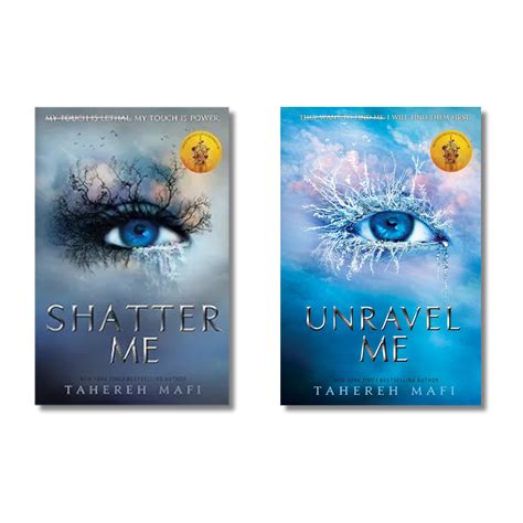 (Combo 2 Book) Shatter Me + Unravel Me By Tahereh Mafi (Paperback ...