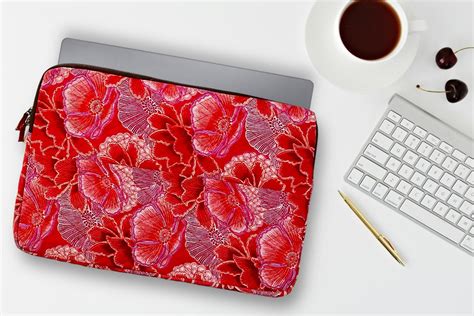 Whimsical Flower Laptop Sleeve – Use Me Works