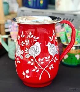 Buy Rajasthan Craft Point Traditional Hand Painted Stainless Steel ...