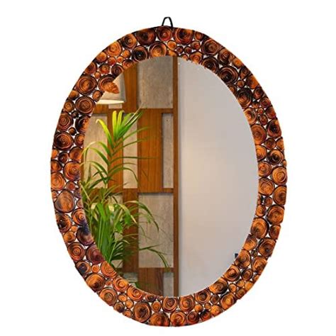 Buy SRA Home Decor homedeco Handmade Wooden Antique Frame Oval Wall ...