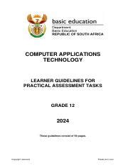 Image result for Practical Assessment Task Computer Applications Technology Phase 2