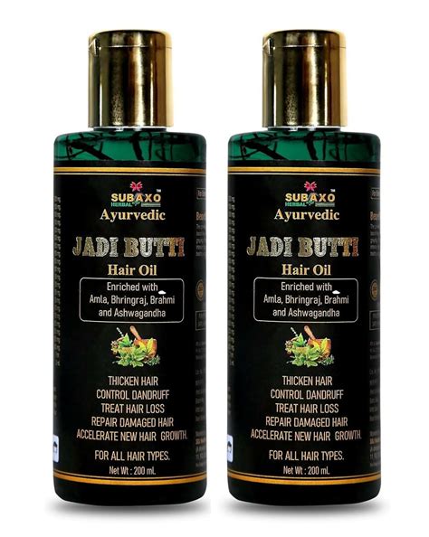 SUBAXO Herbal Hair Oil | Repair & Growth Formula, Jadi Buti Hair Oil ...