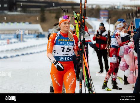 Amy Baserga (SUI) in the finish area after the race Stock Photo - Alamy