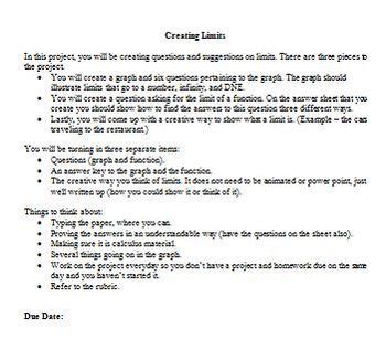 Image result for Calculus Grade 12 Projects