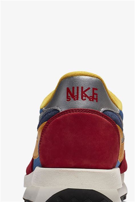 Nike LDWaffle Sacai 'Varsity Blue and Varsity Red and Del Sol' Release ...