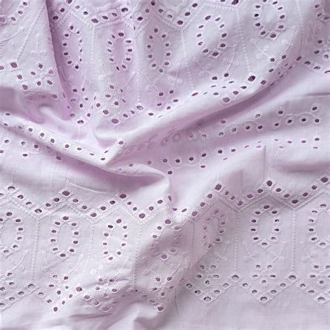 ( Pre-Cut 1.30 Meter ) Pure Cotton Hakoba Purple Border All Over Fabri ...