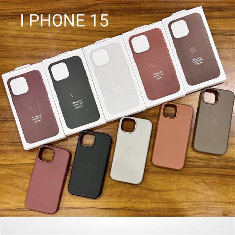 OG Leather Magsafe Case with IC Working for iPhone 15 – Cases N Straps