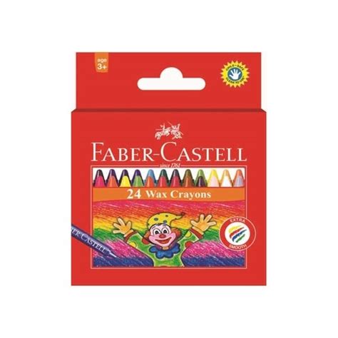 htconline.in| Faber Castell Wax Crayons Set of 24| Crayons| htconline.in