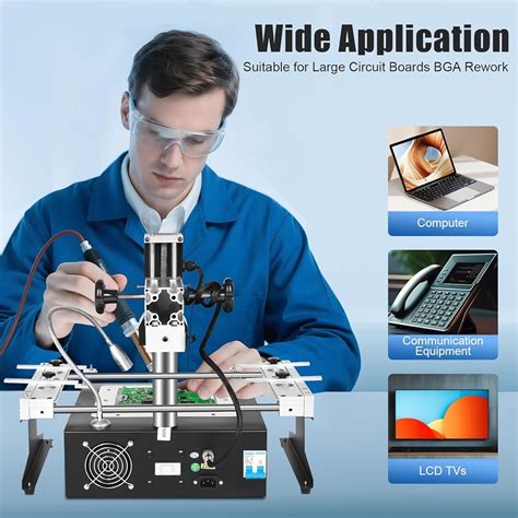CUBELLIN IR6500 BGA Rework Station 110V Infrared India | Ubuy