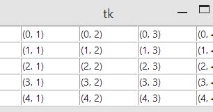 Tkinter Add Row to Grid 的图像结果