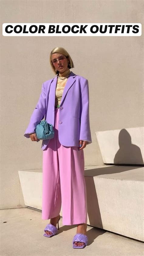 Color Block Outfits 的图像结果