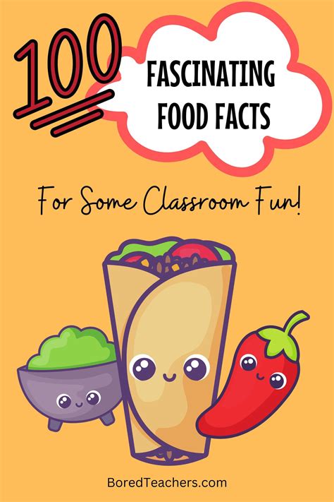 100 Fascinating Food Facts for Some Classroom Fun!