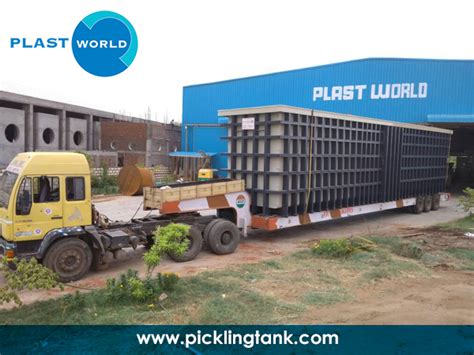 Plast World unveils the largest pickling tank in India for hot dip ...