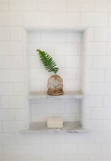 Tile Niche Shelf by Shower Niche White Subway With Marble Shelves With Tile Niche Shelf