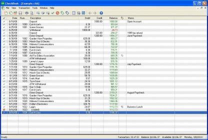 Checkbook Programs 的图像结果