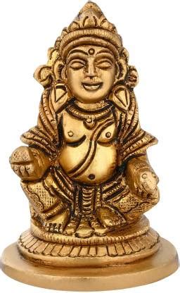 Shreeyash Lord Kuber Brass Kuber Murti Brass Statue Vastu Kubera ...